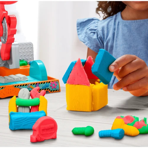 Набір для творчості HASBRO PLAY-DOH з пластиліном Верстат для штампування та розпилювання (F9141) фото 5