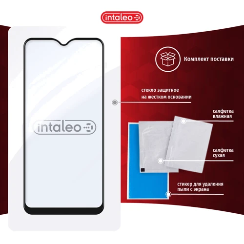Аксессуар для смартфона Intaleo Tempered Glass Full Glue Black for Vivo Y11 фото 6