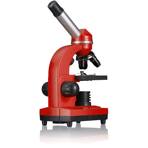 Микроскоп Bresser Junior Biolux SEL 40x-1600x Red с набором для опытов и адаптером для смартфона (8855600E8G000) фото 6