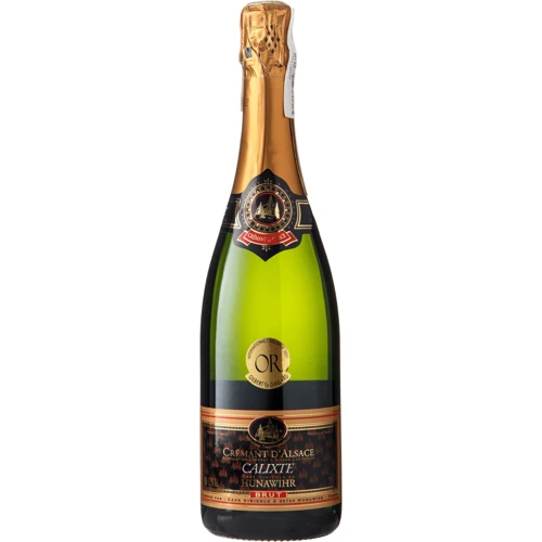 Игристое вино Hunawihr Cremant Calixte Brut Blanc, белое брют, 0.75л 12.5% (BWT1182)