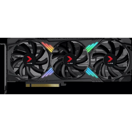Видеокарта PNY GeForce RTX 4060 Ti 16GB XLR8 Gaming VERTO EPIC-X RGB Overclocked Triple Fan DLSS 3 (VCG4060T16TFXXPB1-O): Объем памяти, Гб 16