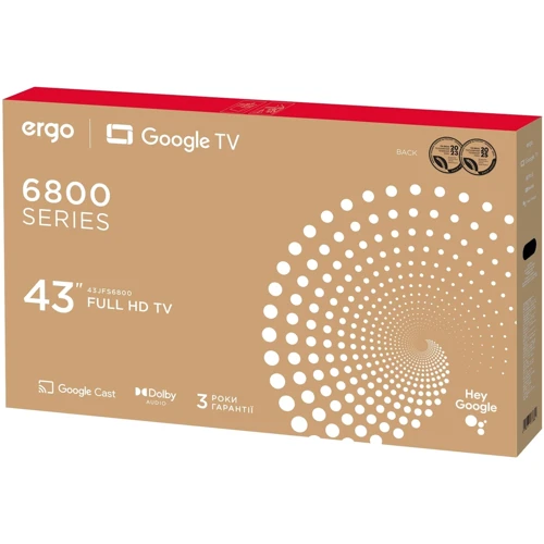 Телевизор Ergo 43JFS6800