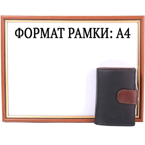 Женский кошелек Lorenti черный (DNKLT-01-BCF-brown) фото 10