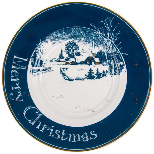 Чашка с блюдцем Lefard New Christmas для чая 2 пр. (924-724): Материал фарфор