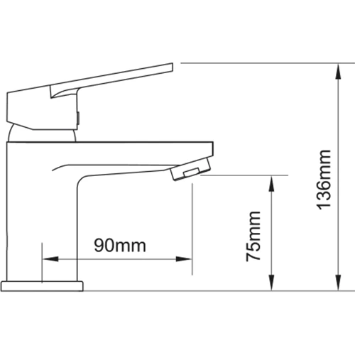 Змішувач для ванни AQUATICA (9737005)