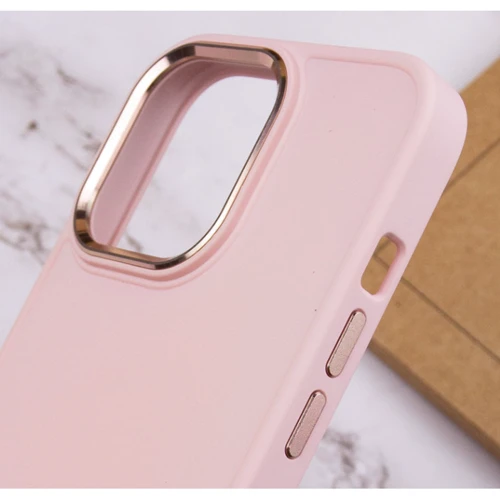 Чохол для iPhone Epik TPU Case Bonbon Metal Style Light Pink для iPhone 14 Pro Max: Тип аксесуара чехол