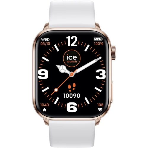 Смарт-годинник Ice-Watch ICE Smart Two Rose-Gold White: Дисплей 1.96" AMOLED (410x560)
