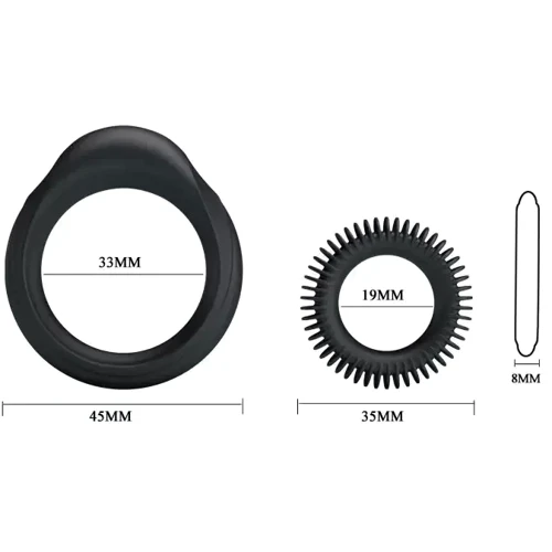 Набор эрекционных колец RING Manhood, BI-210153