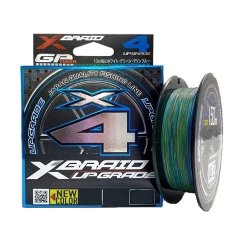 Шнур YGK X-Braid Upgrade X4 180m #1.0/0.165mm 18lb/8.1kg