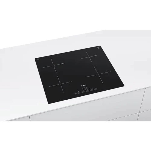 Варильна поверхня електрична Bosch PUE611FB1E: Тип нагрівального елементу електричної поверхні індукційний