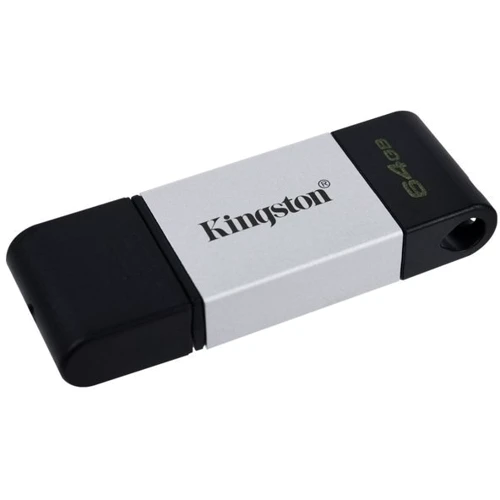 USB-флешка Kingston 64GB DataTraveler 80 Type-C Black (DT80/64GB): Стандарт USB USB Type-C