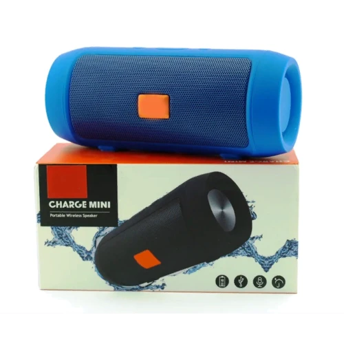 Портативная FM колонка W2 Charge2+ mini W2 3W Blue фото 3