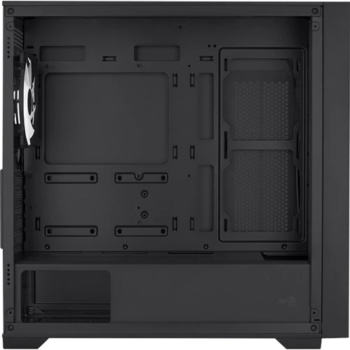Корпус Aerocool Tern Mini-G-BK-V2 Black (ACCS-ES04143.11): Матеріал передній панелі пластик і метал
