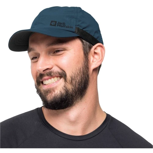 Бейсболка Jack Wolfskin Strap Cap синяя (1910462_1274): Производитель Jack Wolfskin