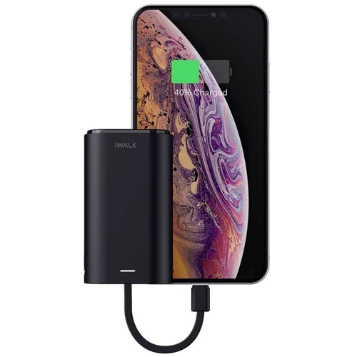 Внешний аккумулятор iWALK Power Bank Link Me 9000mAh Lightning Black (DBL10000L) фото 12