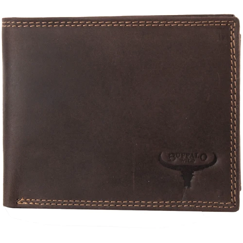Чоловіче портмоне Buffalo Wild коричневий (DNKN992-B-MHU-brown)