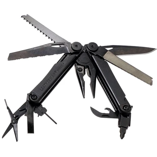 Мультитул Leatherman WAVE PLUS BLACK 832526: Количество функций 17