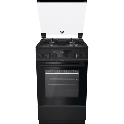 Плита комбинированная Gorenje K5341BF: Управление механическое, электронное
