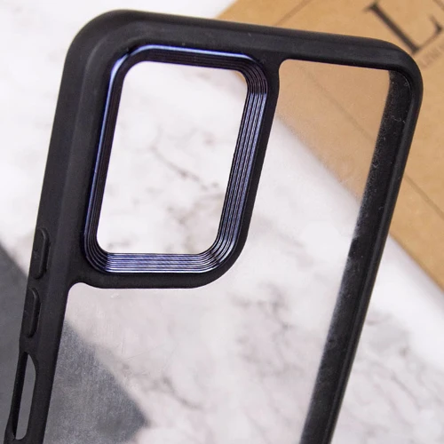 Аксесуар для смартфона Epik TPU+PC Lyon Case Black для Realme 10 4G: Матеріал TPU (термополиуретан) и поликарбонат