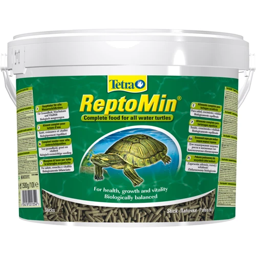 Корм для черепах Tetra ReptoMin гранули 10 л (4004218201354): Призначення Для всеїдних рептилій