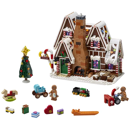 LEGO Creator Пряничный домик (10267): Количество деталей, шт. 1477