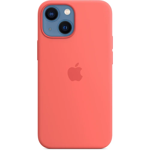 Чехол для iPhone Apple Silicone Case with MagSafe Pink Pomelo (MM1V3) for iPhone 13 mini: Материалы Силикон