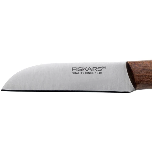Нож Fiskars Norr для овощей 7 см (1016475): Лезвие нержавеющая сталь