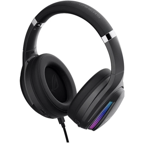 Навушники ASUS ROG Fusion II 500 USB RGB Black (90YH02W5-B2UA00): Тип кріплення оголовние