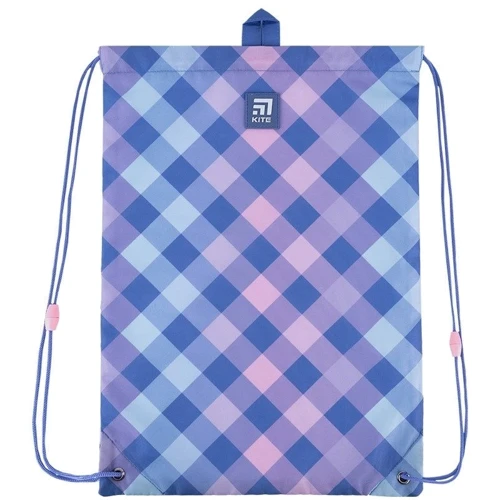 Сумка для взуття Kite Purple Chequer (K24-600M-3): Матеріал Полиэстер