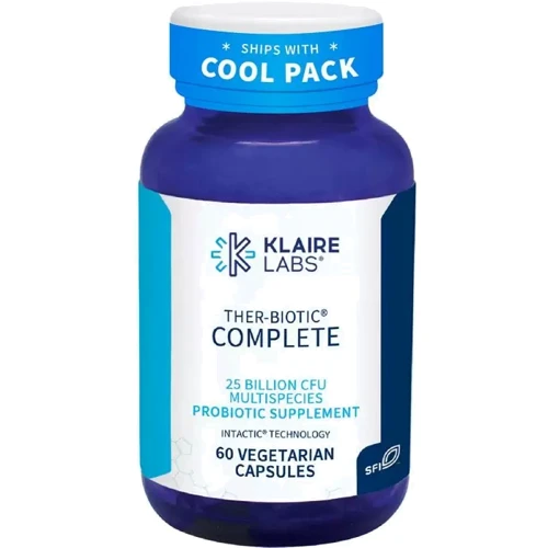 

Klaire Labs Ther-Biotic Complete Пробиотики, Ther-Biotic Complete 60 капсул
