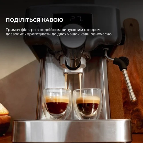 Кавоварка Cecotec Cumbia Power Espresso 20 Barista Compact (CCTC-01986): Об'єм резервуара для води, л 1.8