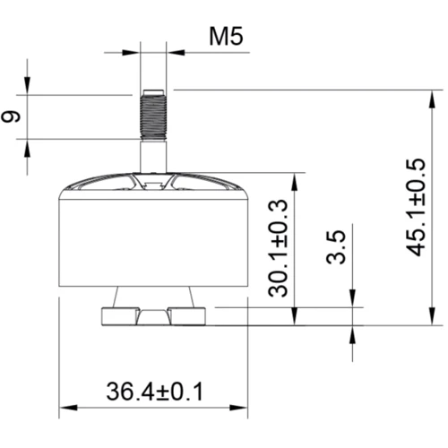 Мотор Hobbyporter 3115 640KV (HP3115-KV640) фото 3