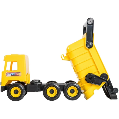 Самосвал Tigres Middle truck с открывающимся кузовом Желтый (39490)
