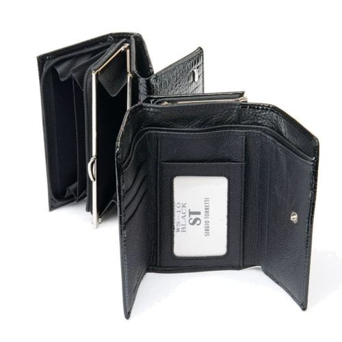 Жіночий гаманець Sergio Torretti чорний (31346 black): Країна виробник Китай