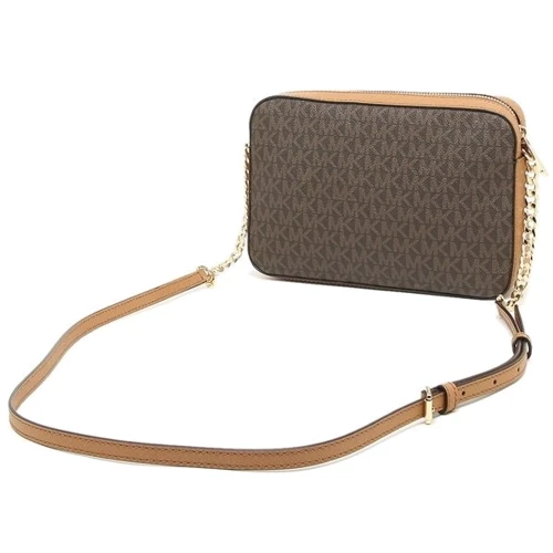 Женская сумка кросс боди Michael Kors коричневая (192877938255) фото 9