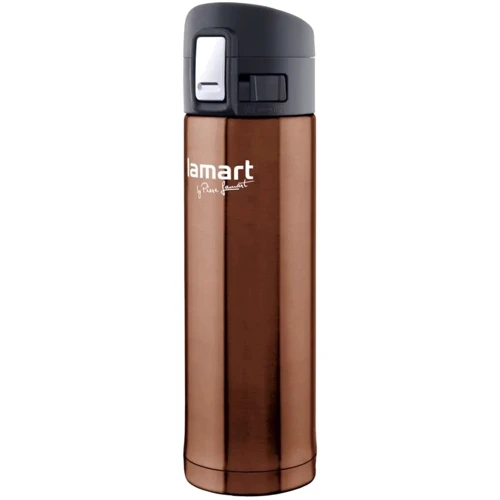 Термос LAMART Branche 0,42 л коричневый (LT4064)