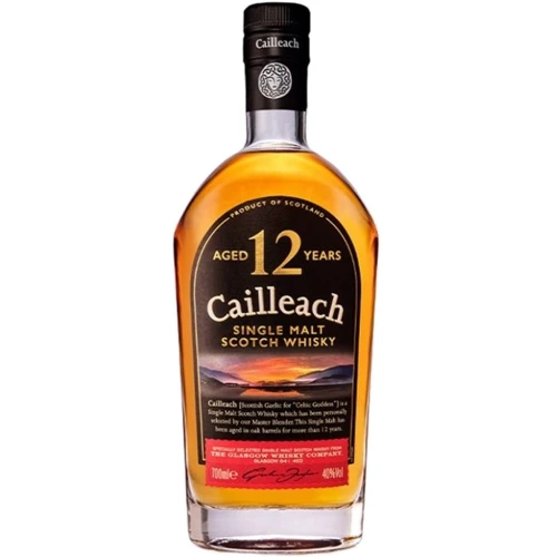 Виски Glasgow Whisky Limited Cailleach 12 Year Old Single Malt Scotch Whisky gift box 40 % 0.7л (WHS5060169802483)