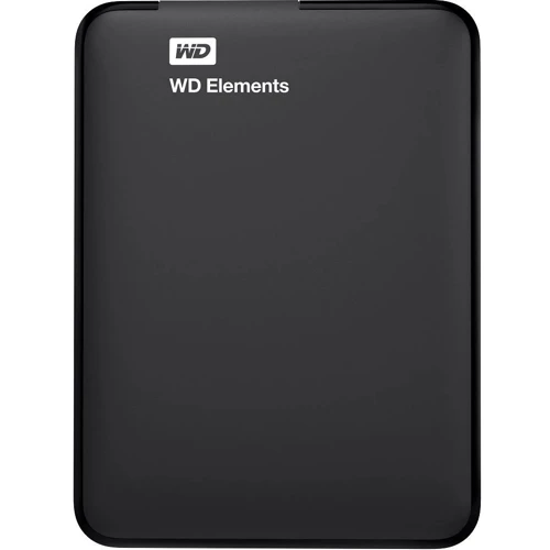 Внешний жесткий диск WD Elements Portable 2TB (WDBU6Y0020BBK-WESN): Размеры, мм 111 x 82 x 21.5