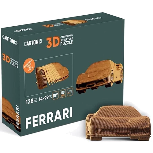 Картонный конструктор Cartonic 3D Puzzle FERRARI