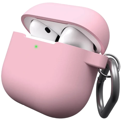 Чехол KeyBudz Elevate Series Keychain Blush Pink (AP4_S8_BPK) for Apple AirPods 4 фото 1