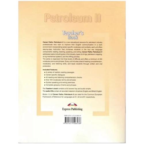 Career Paths: Petroleum II: Teacher's Book: Виробник Express Publishing