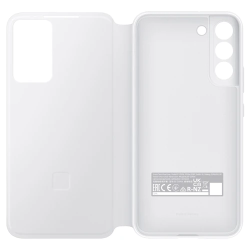 Чохол для телефона Samsung Smart Clear View Cover White (EF-ZS906CWEGRU) для Samsung S906 Galaxy S22+: Плівка в комплекті немає