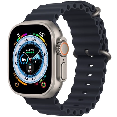 Apple Watch Ultra GPS + Cellular 49mm Titanium Case with Midnight Ocean Band (MQET3/MQFK3) Approved Витринный образец