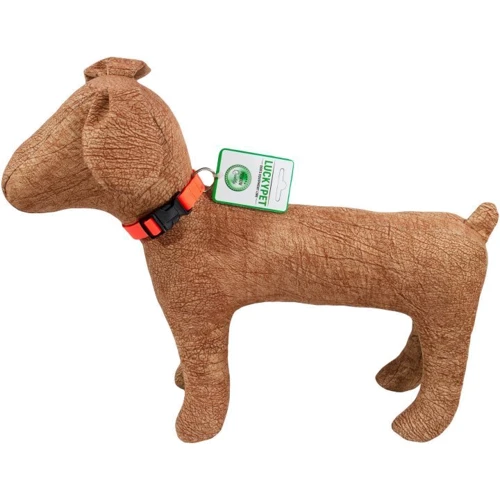 Ошейник Lucky pet из водонепроницаемой ленты 2.5/21-30 см оранжевый (4820224216379): Производитель Lucky Pet
