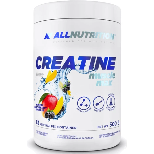 Креатин All Nutrition Creatine Muscle Max 500 g / 166 servings / Mango Blackberry