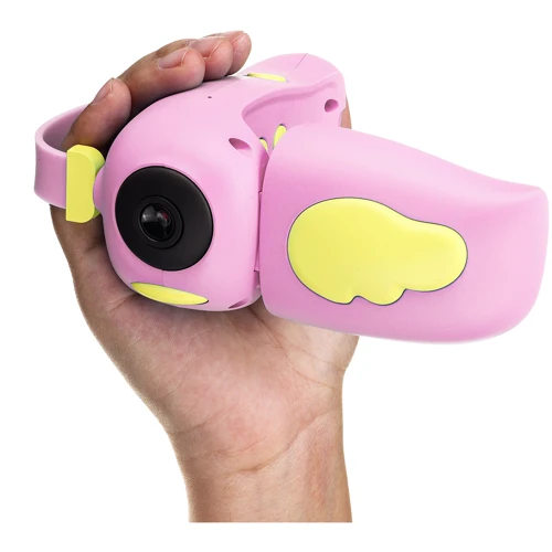 Детская видеокамера UFT HD, дисплей 2.0″ UFT F5 Pink: Рекомендуемый возраст от 3 лет