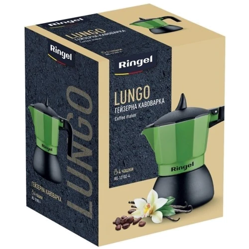 Кофеварка гейзерная Ringel Lungo 200мл (RG-12102-4) фото 7