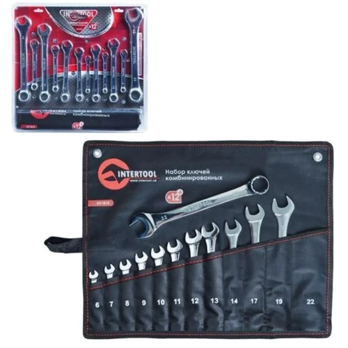 Набор ключей гаечных Intertool XT-1512
