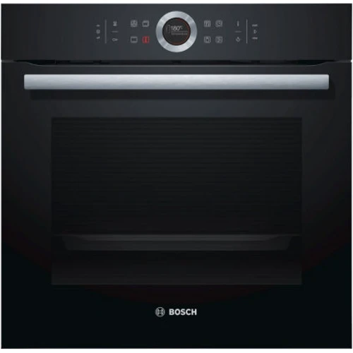 Духовой шкаф электрический Bosch HBG635BB1: Объем, л 71