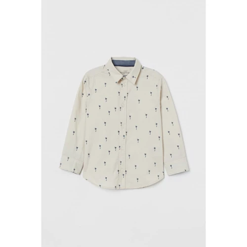 Сорочка H & M 2112-8130601 128 см світло-бежева